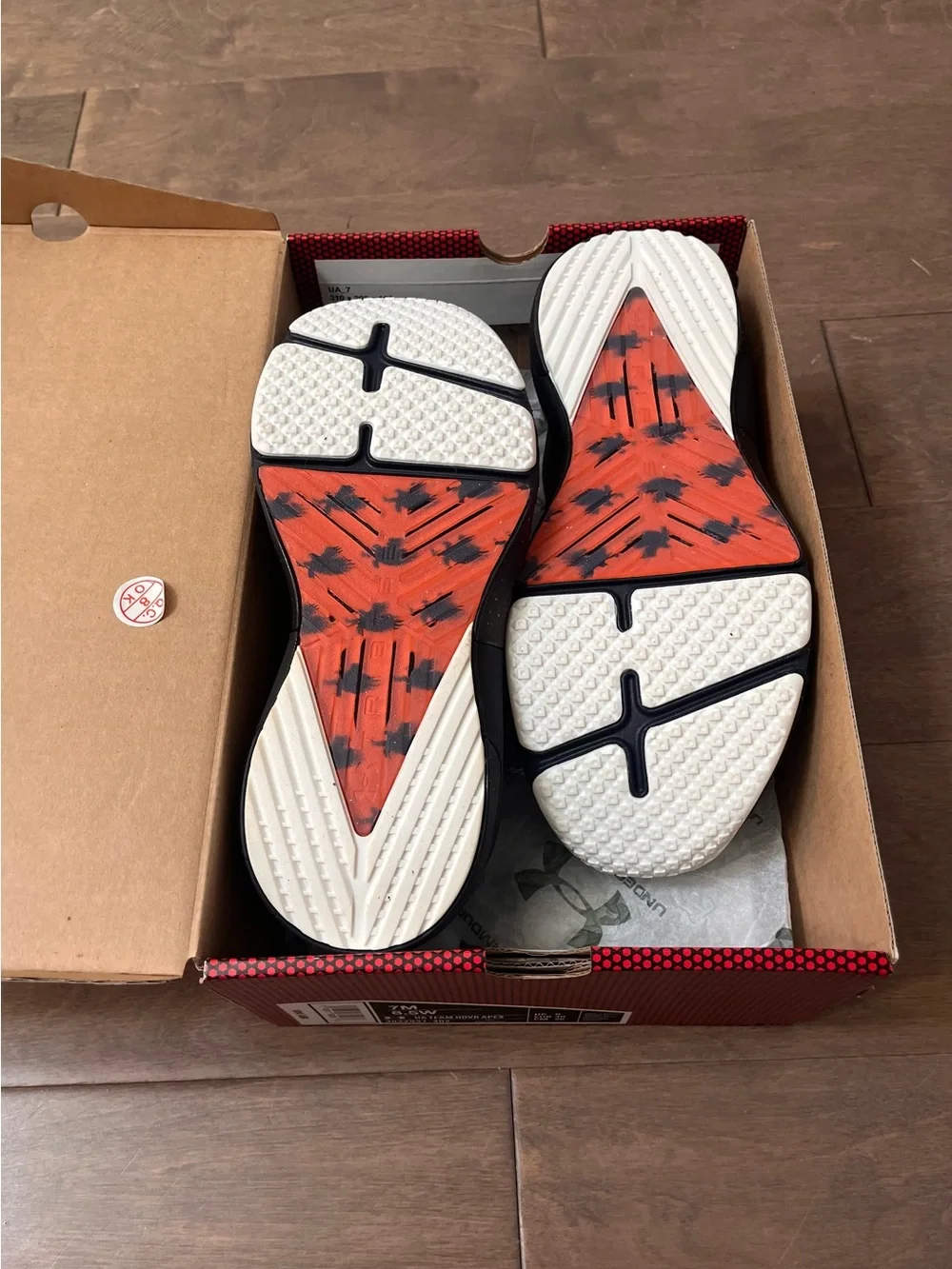 Under Armour Auburn Men's/Women’s Navy & Orange HOVR Training Shoe
